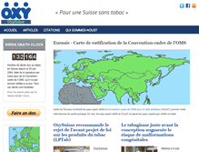 Tablet Screenshot of oxyromandie.ch